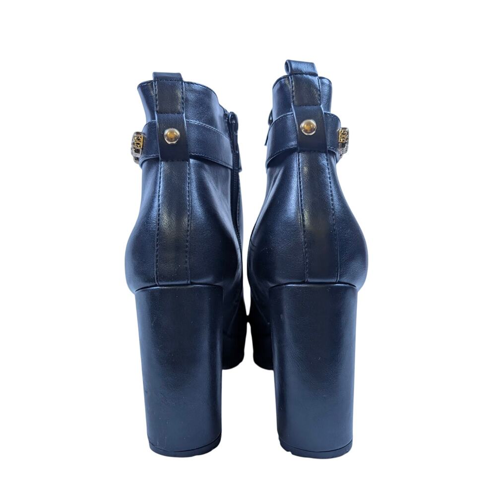 Juicy Couture Python Womens 9 Block Heel Zip Up A… - image 3